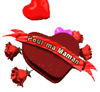Gif animé pour ma maman coeur